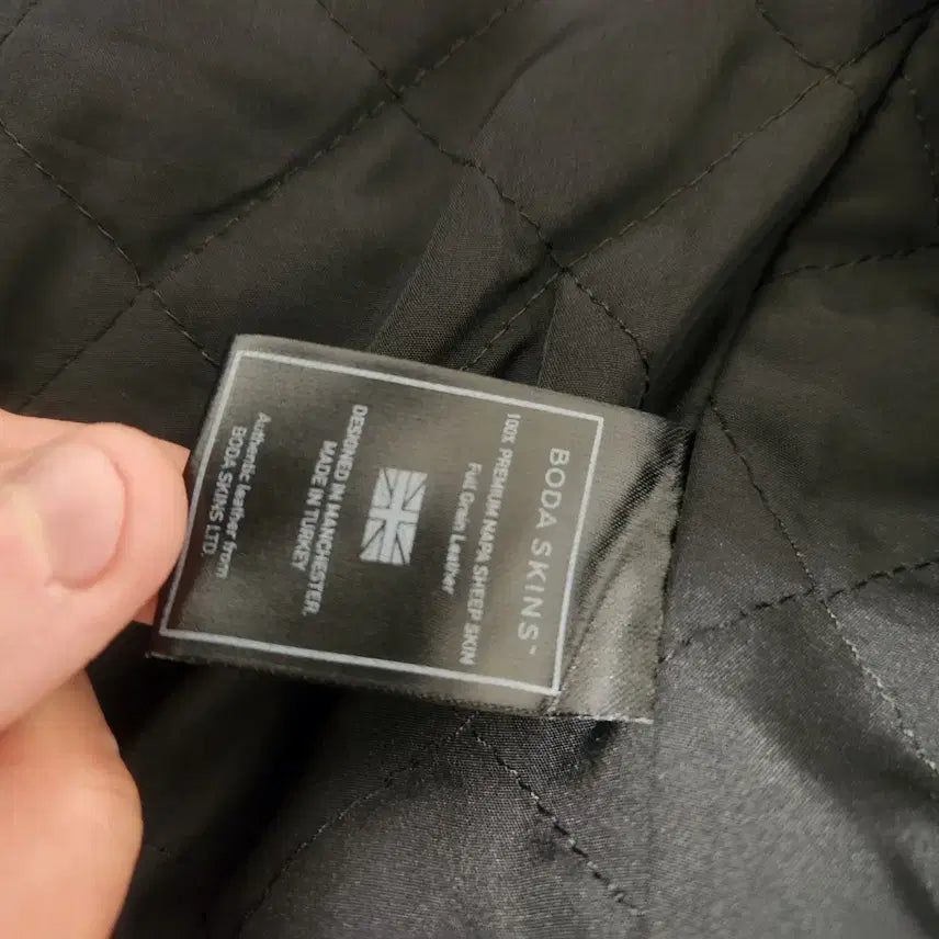 [BUNJANG] BODA SKINS Kay Michaels Leather Jacket / 100 )BODA SKINS 보다스킨스 가죽 라이더 자켓