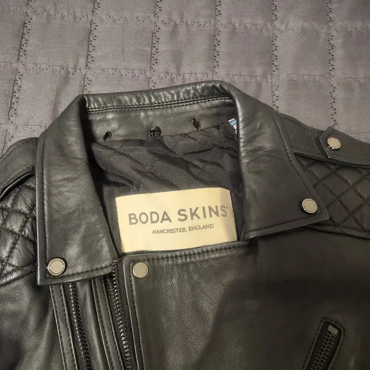 [BUNJANG] BODA SKINS Kay Michaels Leather Jacket / 100 )BODA SKINS 보다스킨스 가죽 라이더 자켓
