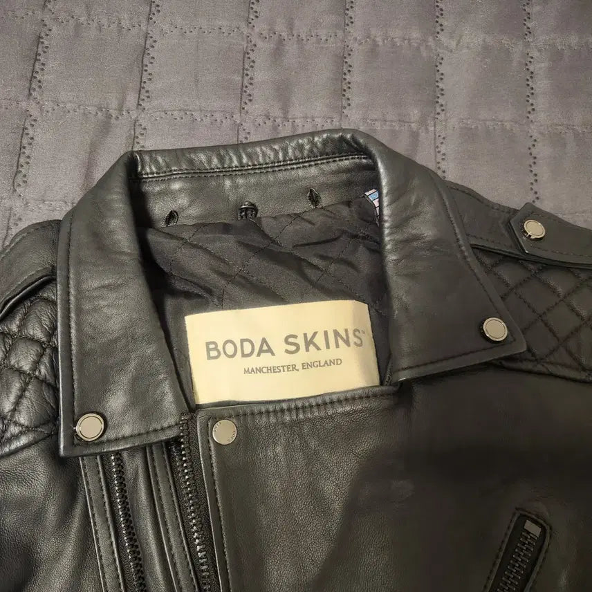 [BUNJANG] BODA SKINS Kay Michaels Leather Jacket / 100 )BODA SKINS 보다스킨스 가죽 라이더 자켓