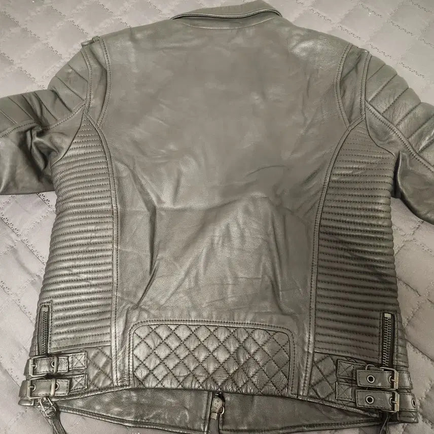 [BUNJANG] BODA SKINS Kay Michaels Leather Jacket / 100 )BODA SKINS 보다스킨스 가죽 라이더 자켓