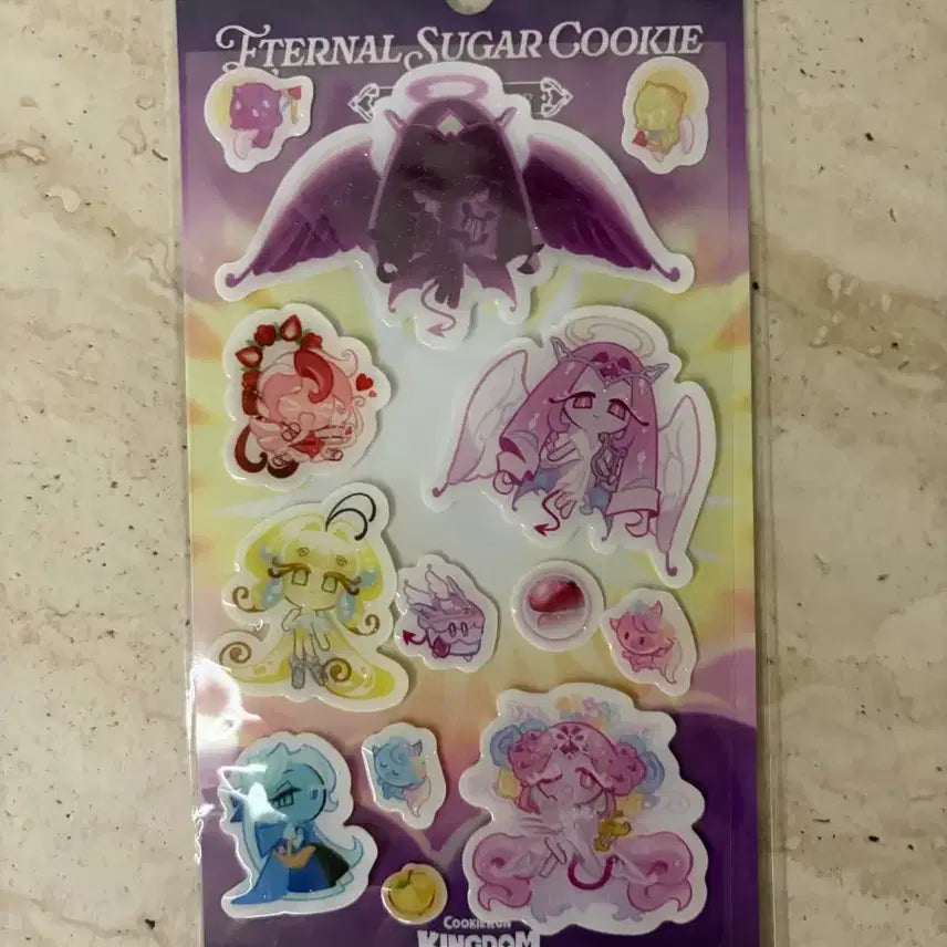 [BUNJANG] Cookie Run Kingdom Epoxy Sticker / 쿠키런킹덤 스티커