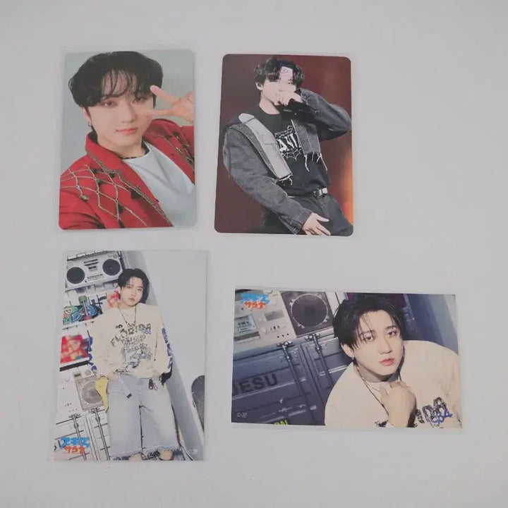 창빈:))스트레이키즈 일본 매니악 블루레이 포카 사우나 쿠지