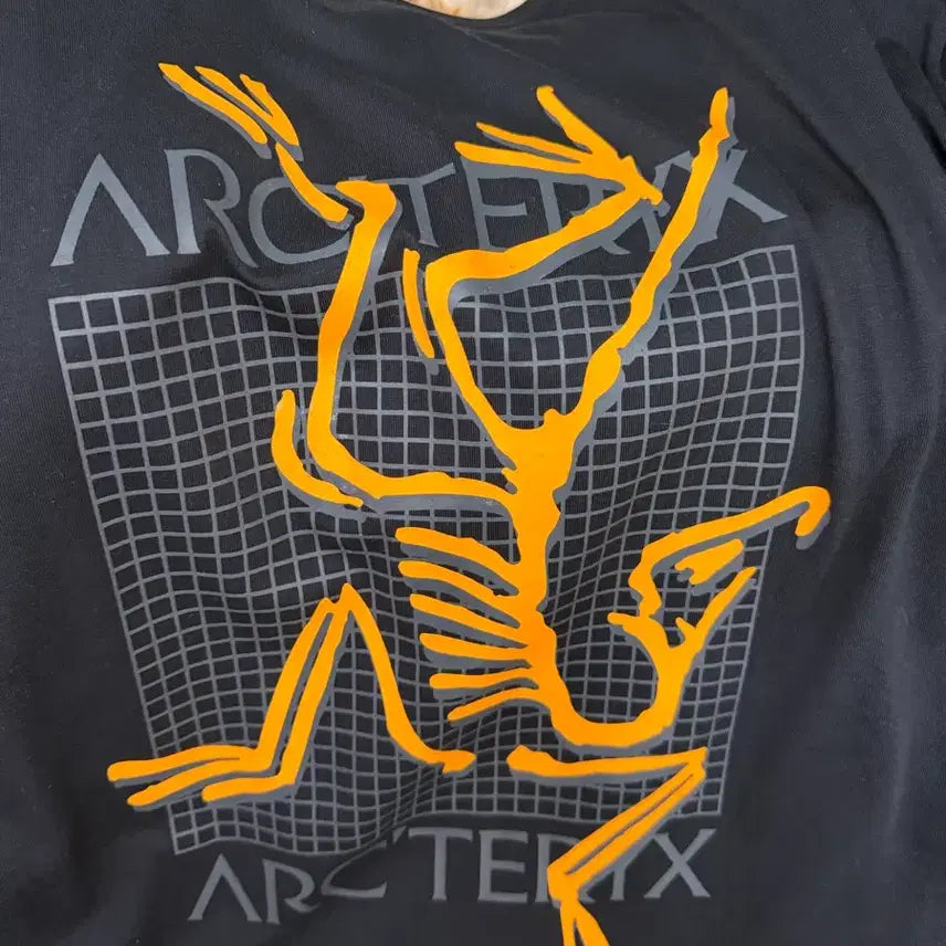 [SOLD OUT] 아크테릭스 아크멀티 버드 로고 롱슬리브 티셔츠 블랙 엑라사이즈