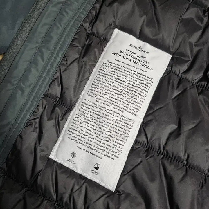 [BUNJANG] Stone Island Micro Reps PrimaLoft Padded Jacket / 스톤아일랜드 마이크로랩스 프리마로프트 패딩