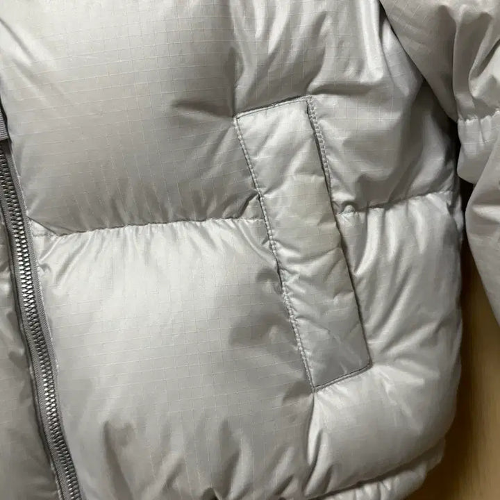 [BUNJANG] The North Face Novelty Nuptse Ice Gray Jacket / 노스페이스 화이트라벨 노벨티 눕시 아이스그레이 S