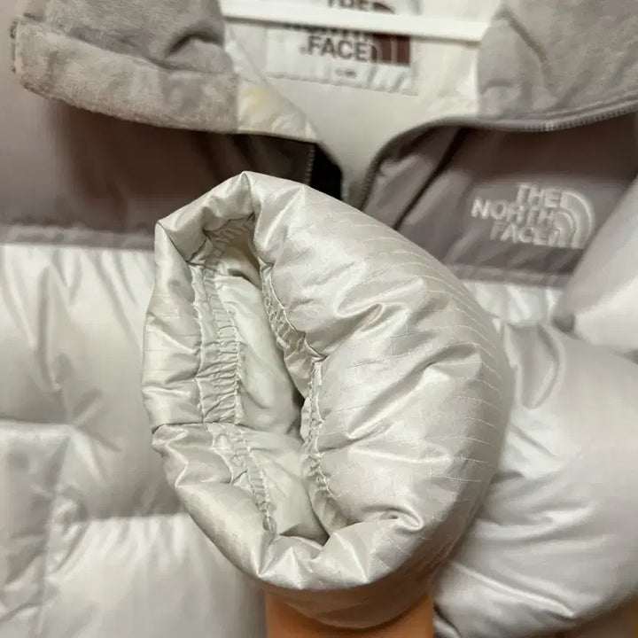 [BUNJANG] The North Face Novelty Nuptse Ice Gray Jacket / 노스페이스 화이트라벨 노벨티 눕시 아이스그레이 S