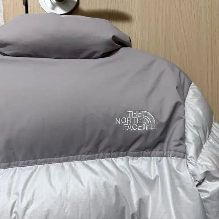[BUNJANG] The North Face Novelty Nuptse Ice Gray Jacket / 노스페이스 화이트라벨 노벨티 눕시 아이스그레이 S