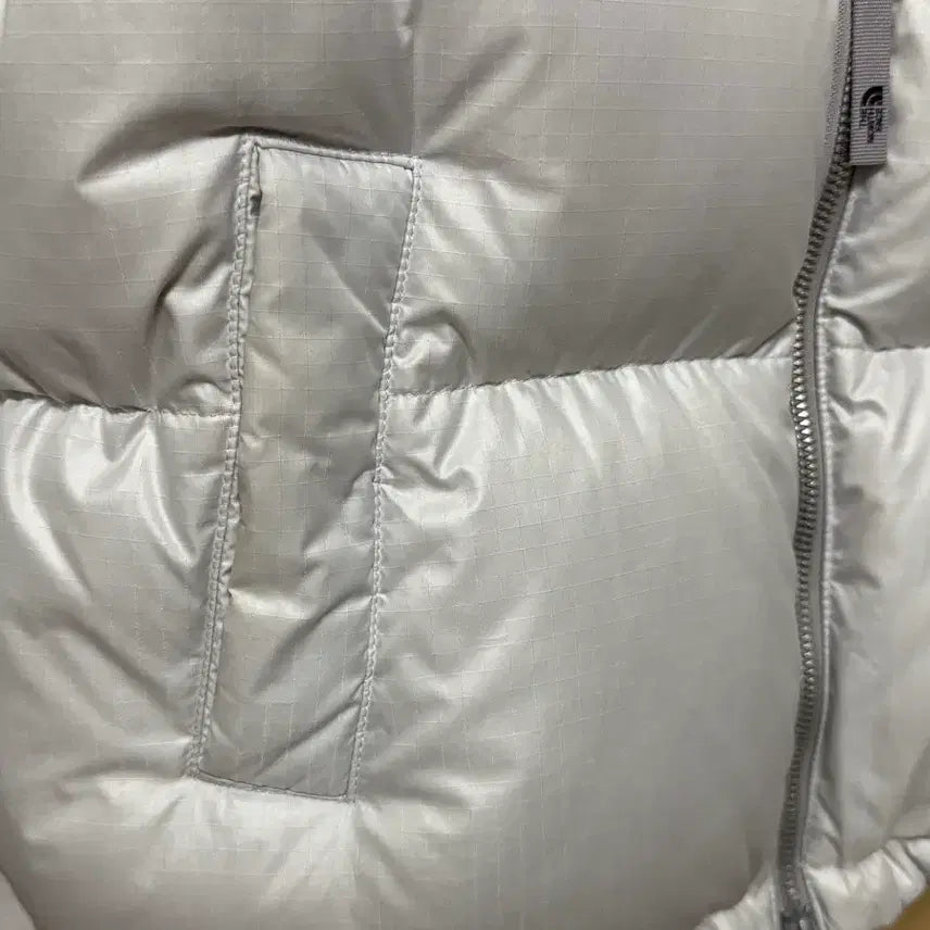 [BUNJANG] The North Face Novelty Nuptse Ice Gray Jacket / 노스페이스 화이트라벨 노벨티 눕시 아이스그레이 S