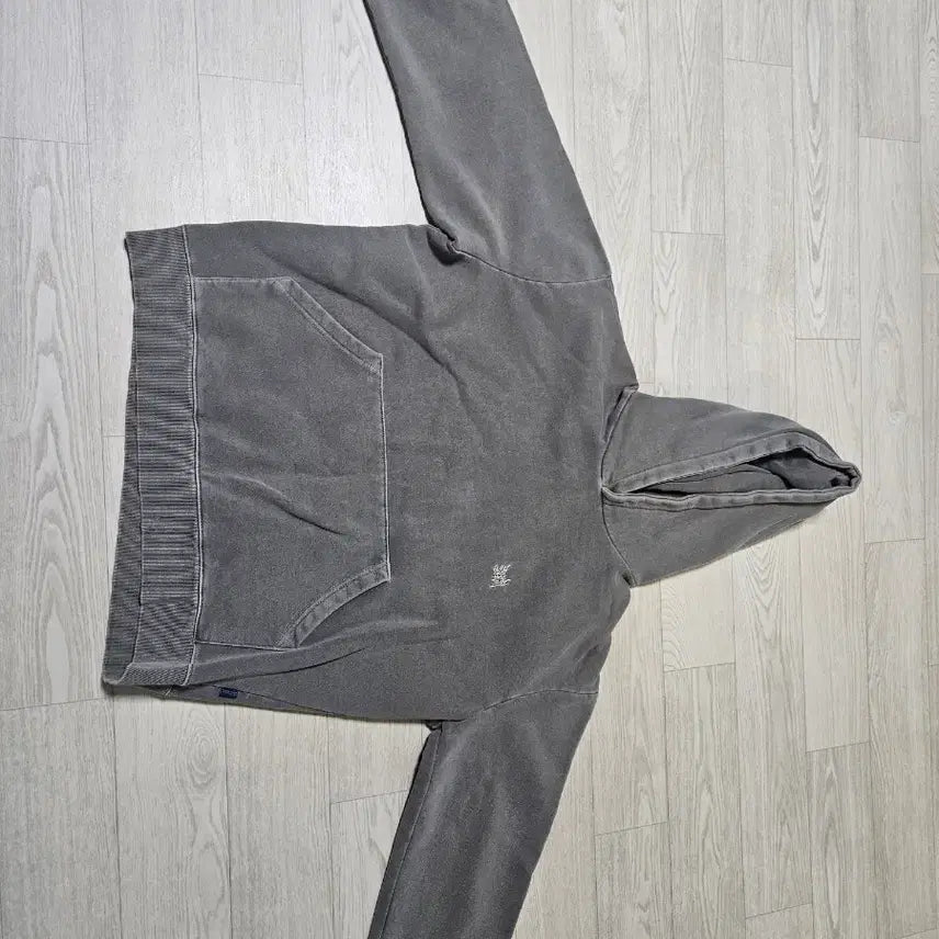[BUNJANG] Brownbreath Vintage Washed Khaki Hoodie / 브라운브리스 빈티지 워싱 카키  후드티