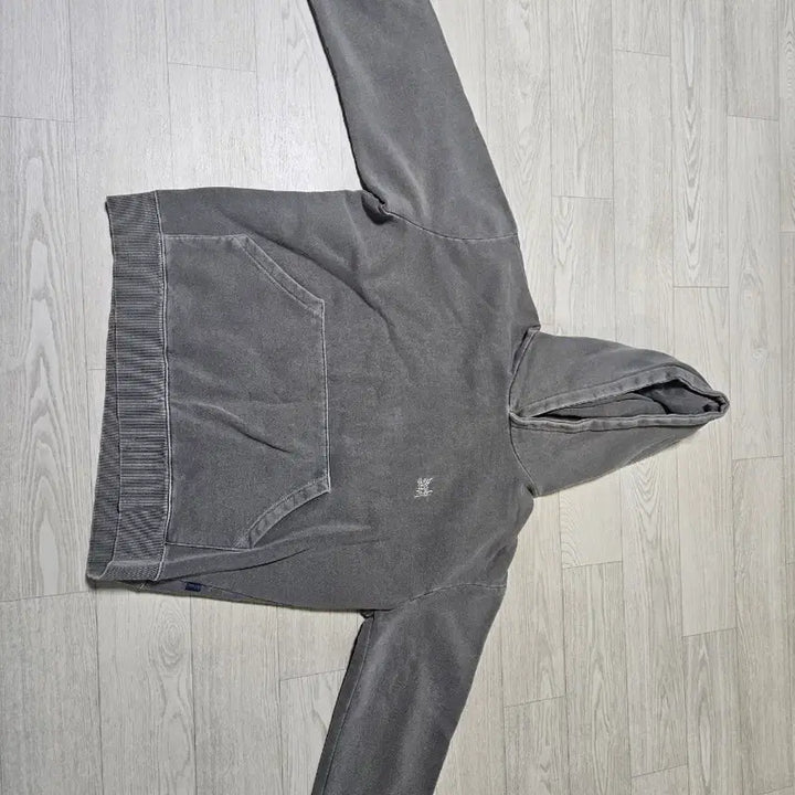 [BUNJANG] Brownbreath Vintage Washed Khaki Hoodie / 브라운브리스 빈티지 워싱 카키  후드티