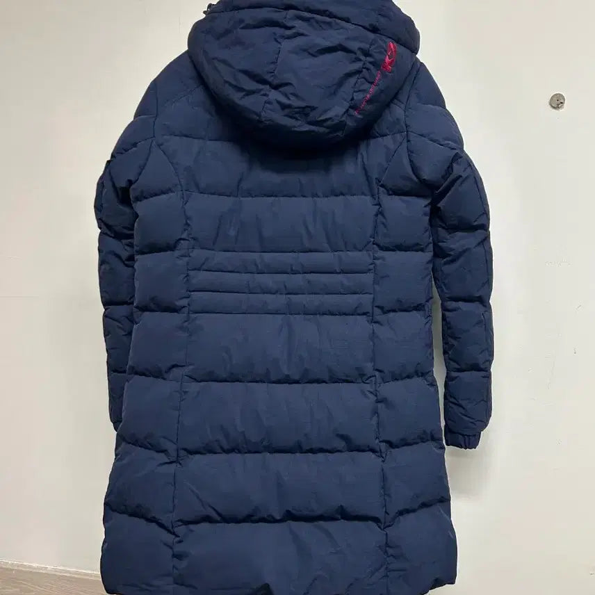 [BUNJANG] K2 Navy Women's Long Down Jacket / K2 네이비 여성 덕다운 롱패딩 점퍼