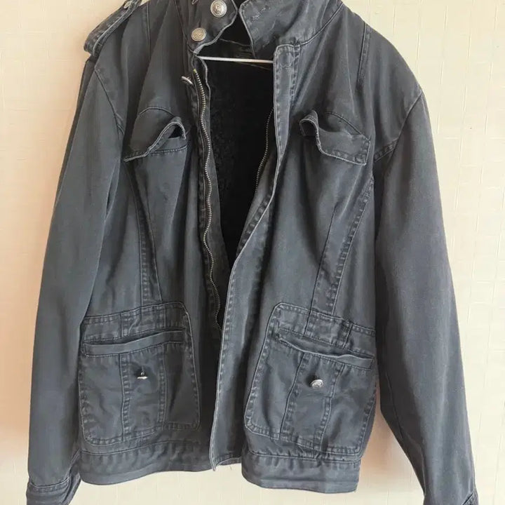 [BUNJANG] Black Denim Jacket / 블랙 데님 자켓