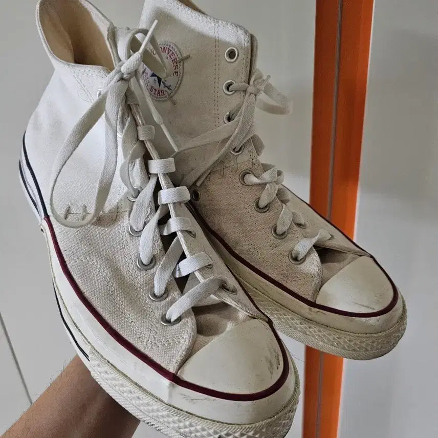 [BUNJANG] Converse Slam Jam Chuck 70 High Reconstructed White / 컨버스 x 슬램잼 척 70 하이 리컨스트럭티드 화이트 300