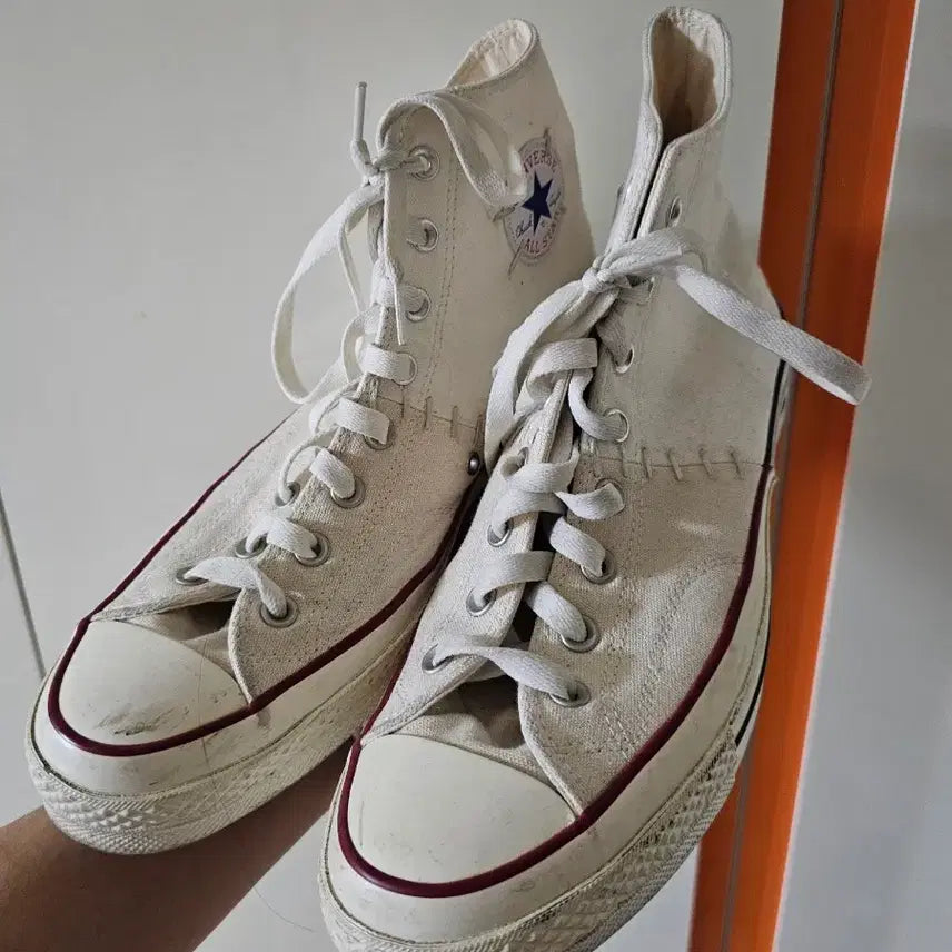 [BUNJANG] Converse Slam Jam Chuck 70 High Reconstructed White / 컨버스 x 슬램잼 척 70 하이 리컨스트럭티드 화이트 300