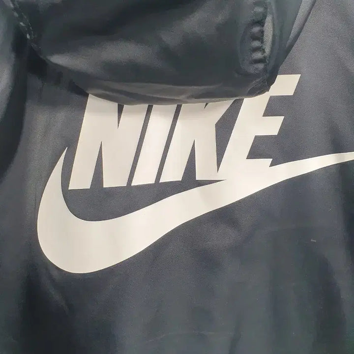 [BUNJANG] Nike Long Padded Jacket Synthetic Fill Black XL / 나이키 롱패딩 합성필 양털안감 돕바 벤치 파카 블랙 xl