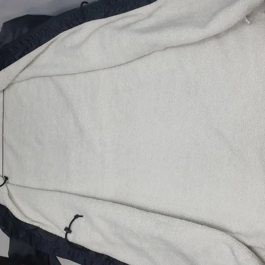 [BUNJANG] Nike Long Padded Jacket Synthetic Fill Black XL / 나이키 롱패딩 합성필 양털안감 돕바 벤치 파카 블랙 xl