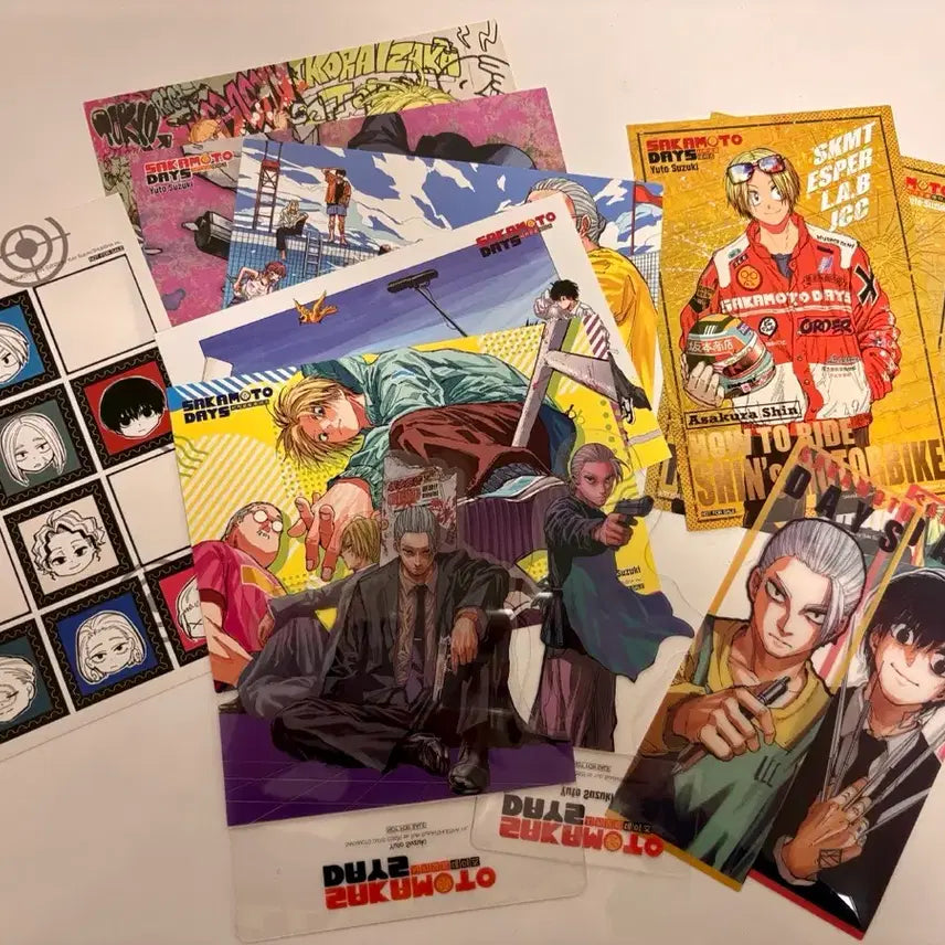 [BUNJANG] Sakmoto Days POB Bundle Set / 사카모토데이즈 사카데이 초판 특전