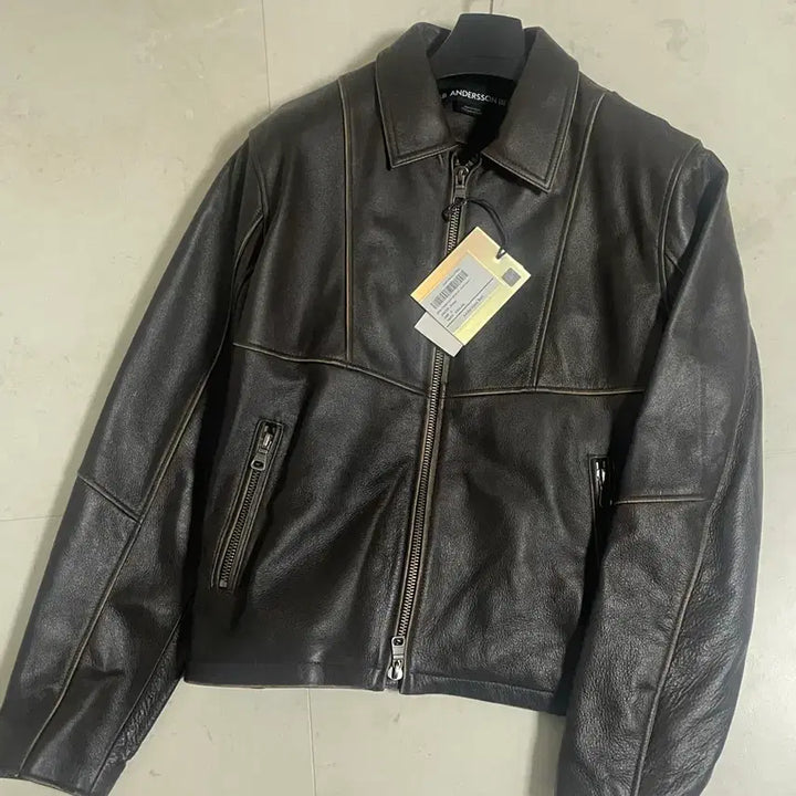 [BUNJANG] Andersson Bell Leather Jacket (Size L) / [새제품]앤더슨벨 가죽자켓 awa571u / L사이즈