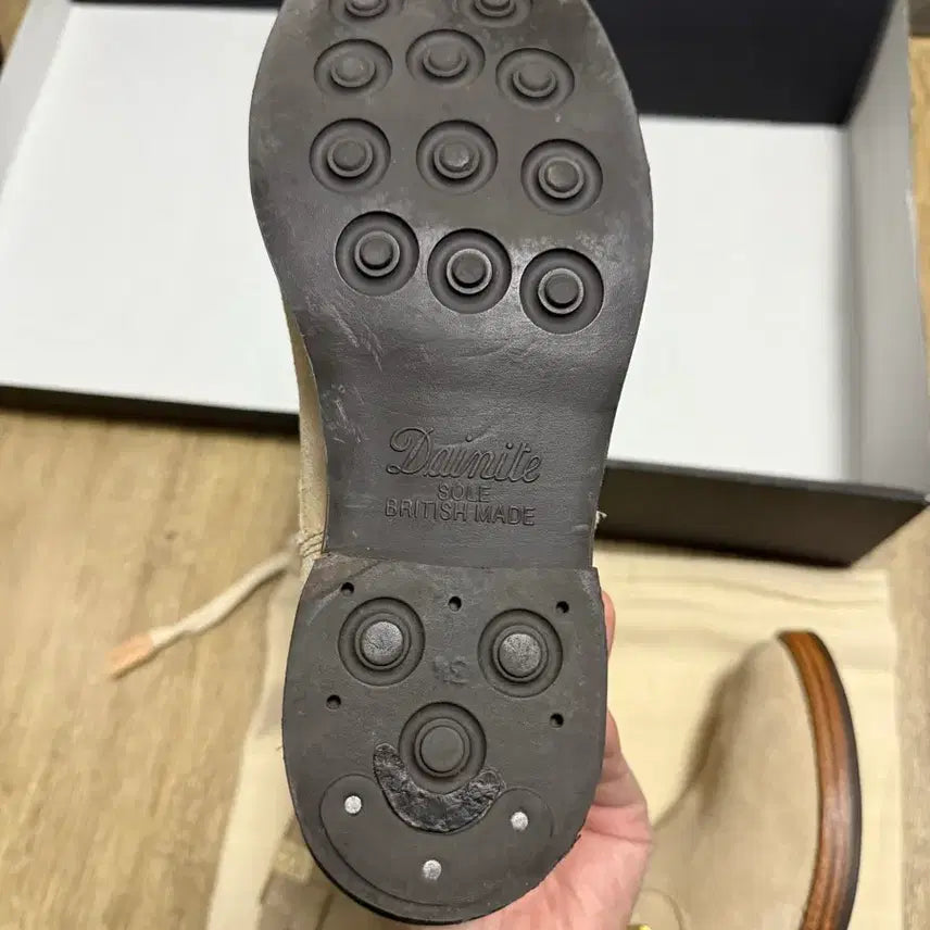 [BUNJANG] Visvim T.W.O Boots Folk Sand M9 / 국내배송[M9]비즈빔23SS T.W.O Boots 투부츠 샌드 엔지니어