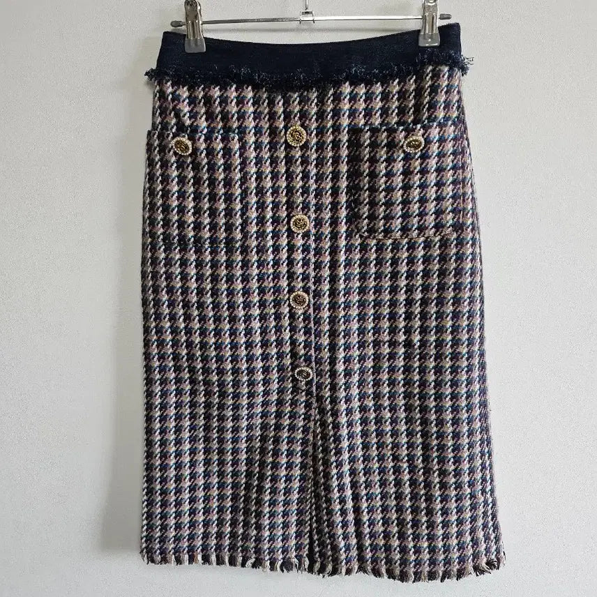 [BUNJANG] Etre Monch Tweed Skirt / Etre Monch 트위드스커트