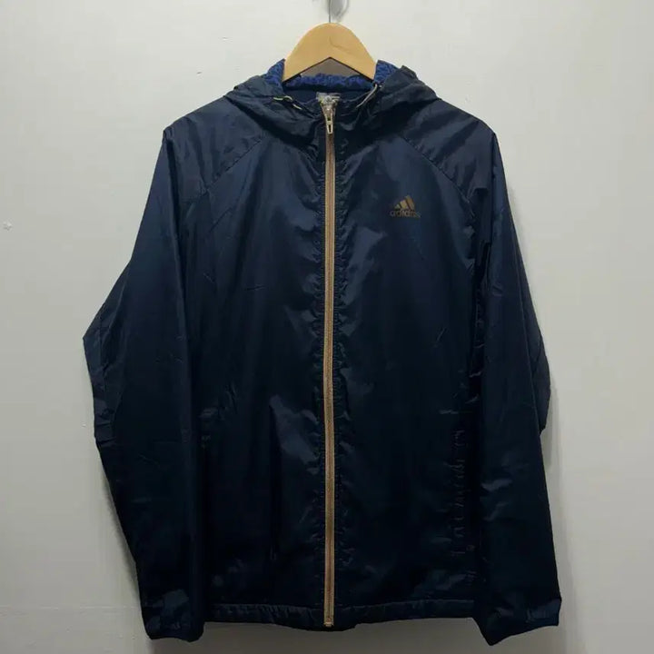 [BUNJANG] Adidas Navy Quilted Windbreaker Jacket - Men&