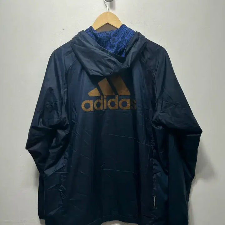 [BUNJANG] Adidas Navy Quilted Windbreaker Jacket - Men&
