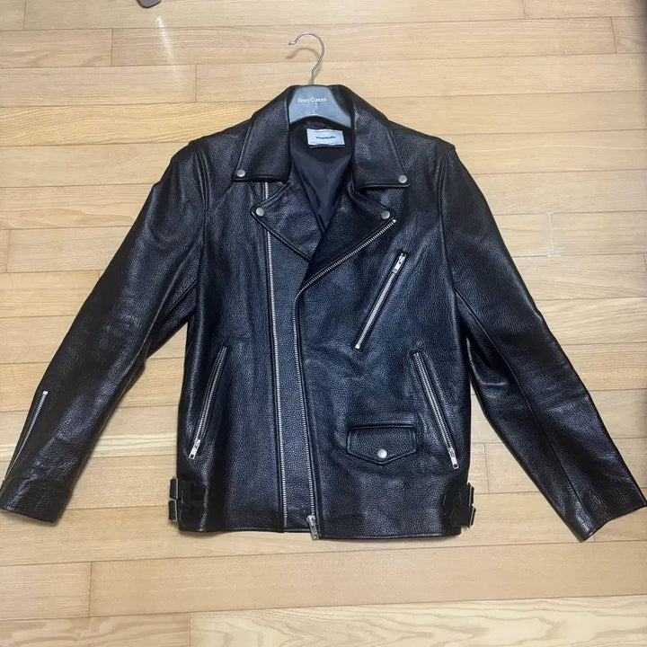 [BUNJANG] VIVA STUDIO Classic Leather Rider Jacket / 비바스튜디오 클래식 레더 라이더 자켓