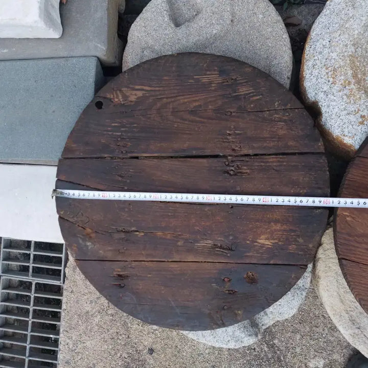 [BUNJANG] Antique Wooden Lid / 옛날  나무 덮개. 뚜껑-  근대사. 만물당 .소품용