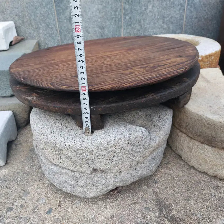 [BUNJANG] Antique Wooden Lid / 옛날  나무 덮개. 뚜껑-  근대사. 만물당 .소품용