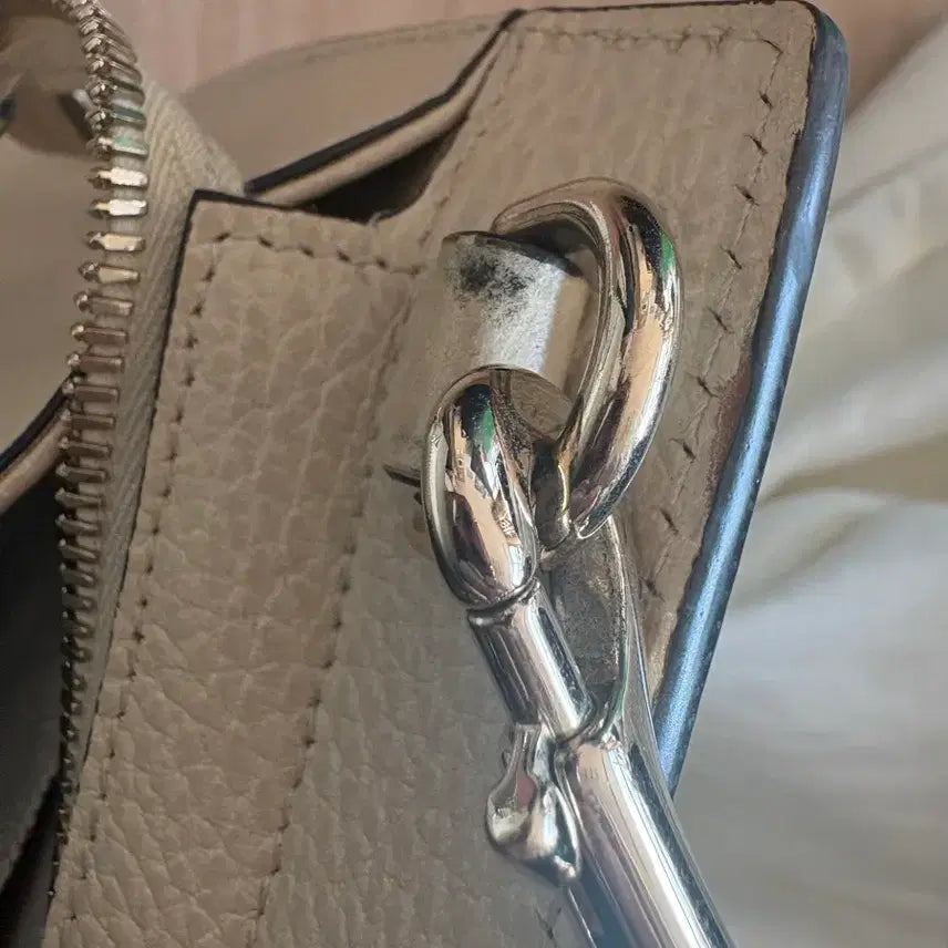 [BUNJANG] Gucci Soho Top Handle Bag Ivory / 구찌 소호 탑핸들 아이보리