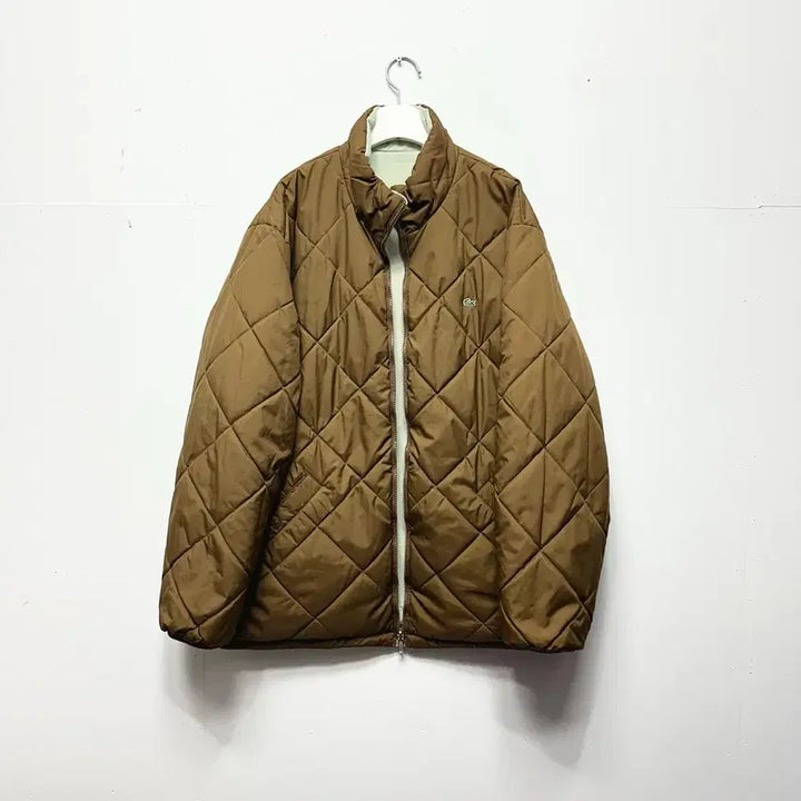 [BUNJANG] Lacoste Reversible Quilted Jacket / 라코스테 리버시블 퀄팅자켓
