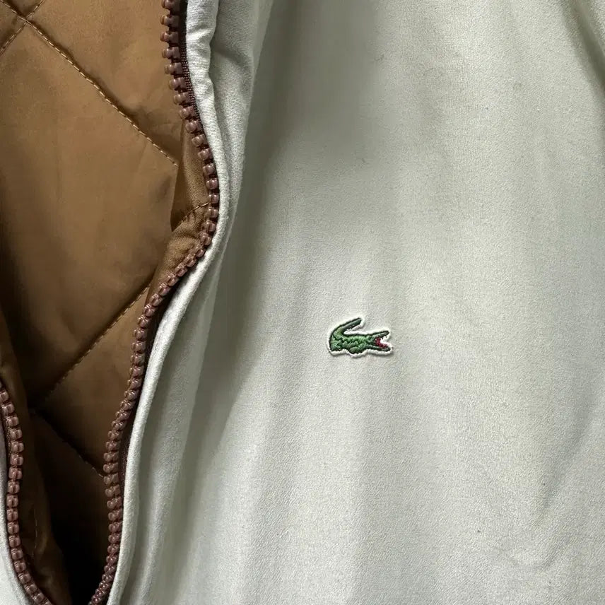 [BUNJANG] Lacoste Reversible Quilted Jacket / 라코스테 리버시블 퀄팅자켓