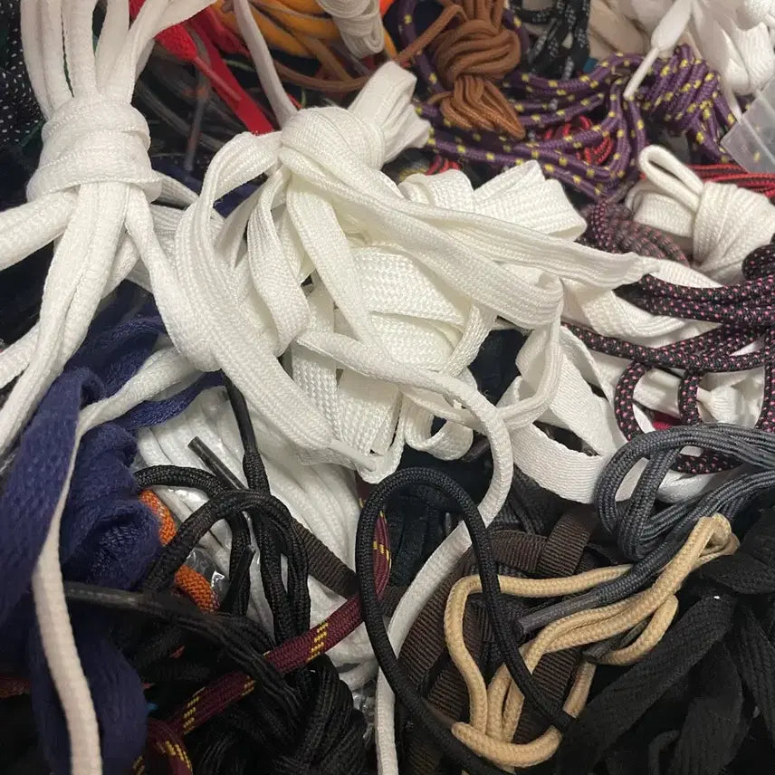 [BUNJANG] New Sneakers Shoelace Collection / 새상품 운동화끈 모음