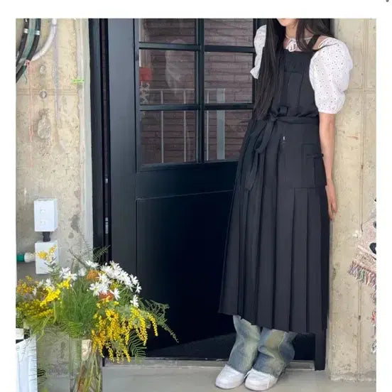 [BUNJANG] Mugyeonggye Apron Beauty Apron / 무경계 앞치마 에이프런 미용앞치마