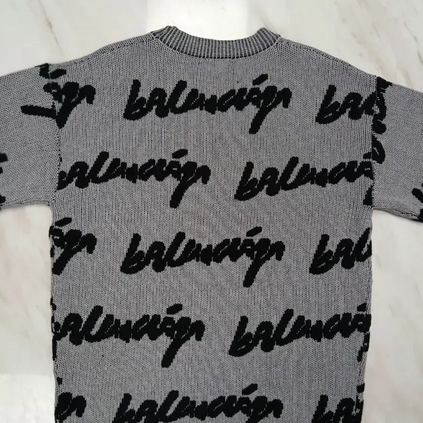 [BUNJANG] Balenciaga Round Knit Top (XS) / [새상품급 남성 여성공용 좋아요] 발렌시아가 면 라운드 니트 XS 사이즈