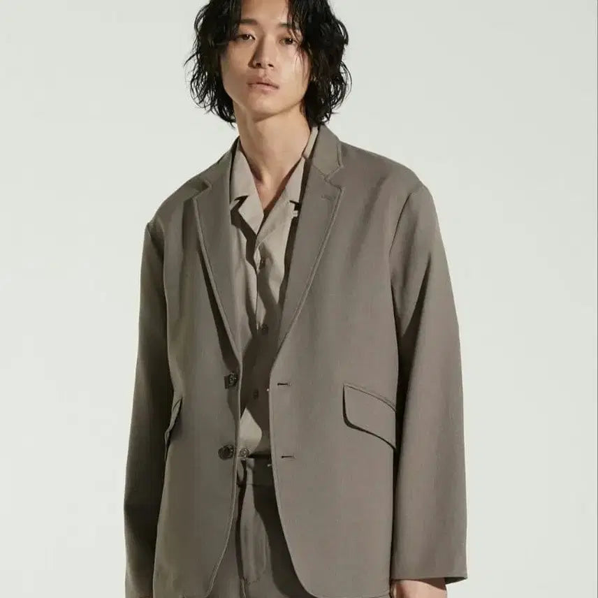 [SOLD OUT] WYM LIDNM 윔 바이 리돔 릴렉스 드레이프 테일러드 자켓 L 100
