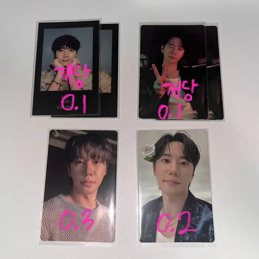 [BUNJANG] Lee Jun Young Bounce Photocard / 이준영 앨범 바운스 팬미팅 포카 판매양도