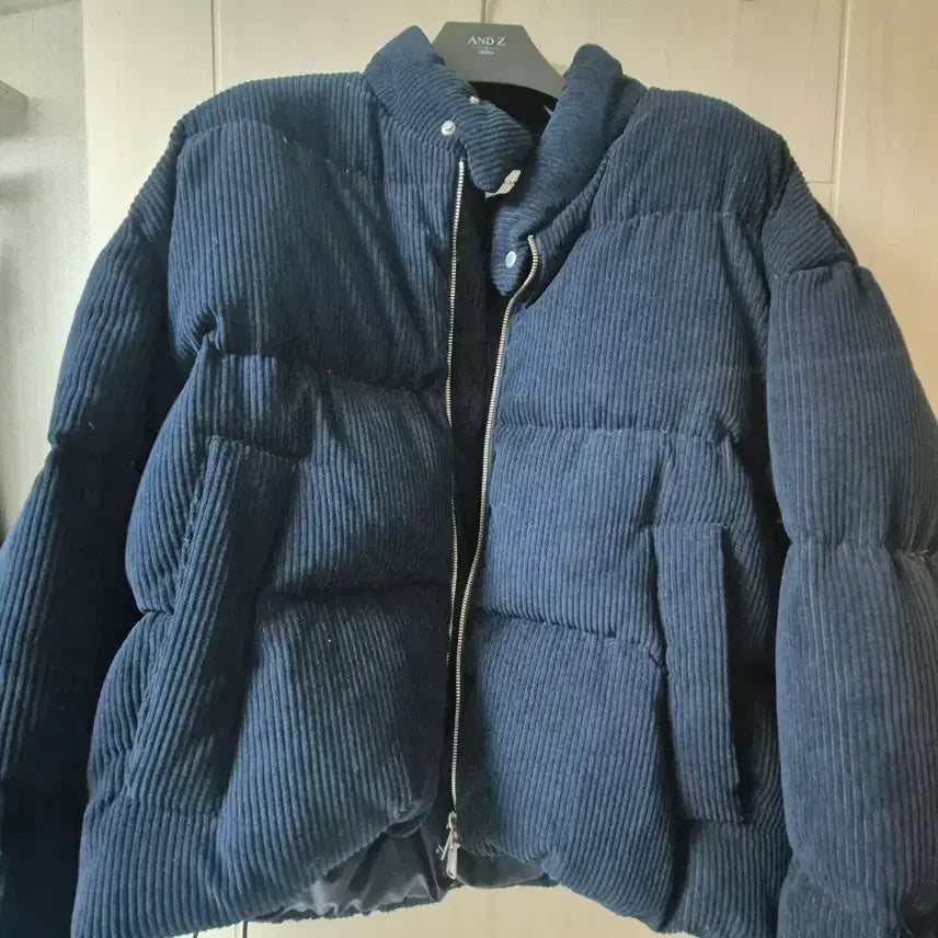 [BUNJANG] KIMUR Harrington Corduroy Padded Jacket - Size L / 키뮤어 헤링턴 코듀로이 패딩 L사이즈
