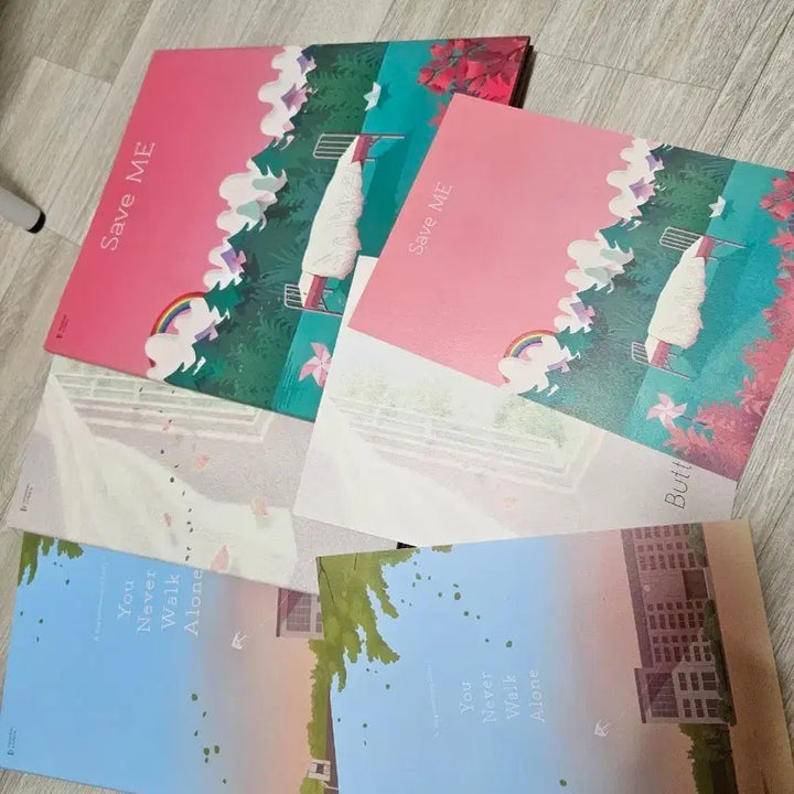 [BUNJANG] BTS Graphic Lyrics Photobook - Save Me, You Never Walk Alone, Butterfly Versions / BTS GRAPHIC LYRICS 3가지