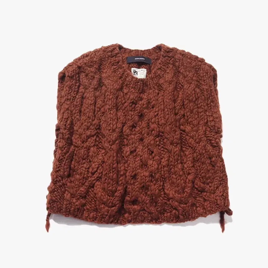 [BUNJANG] Journal Standard Roping Yarn Short Knit Vest / 저널스탠다드 로핑 얀 숏 니트 베스트