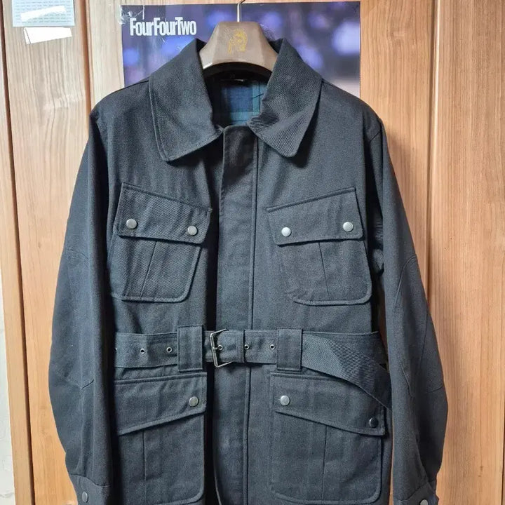[BUNJANG] Lont 041 Safari Jacket Black / 론트 041 사파리자켓 L 블랙 야상