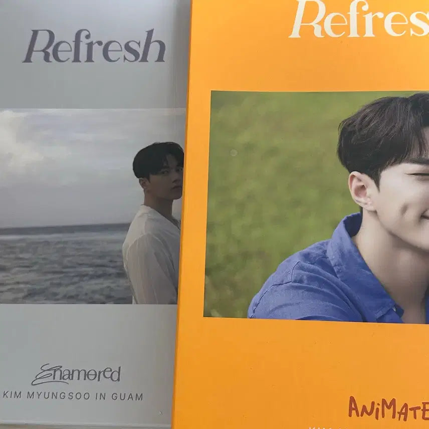 [BUNJANG] Infinite L Myungsoo Guam Refresh Photobook Set / 인피니트 엘 김명수 괌 Refresh 포토북 세트