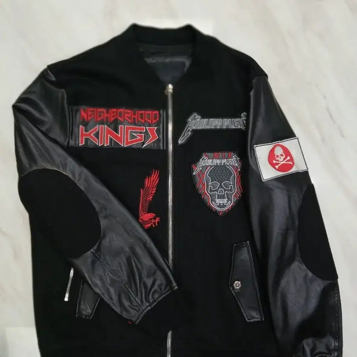 [BUNJANG] Philipp Plein Varsity Jacket XXL / [비싼겁니다 정품] 필립플레인 바시티 자켓 XXL 사이즈 {발망 아미리}