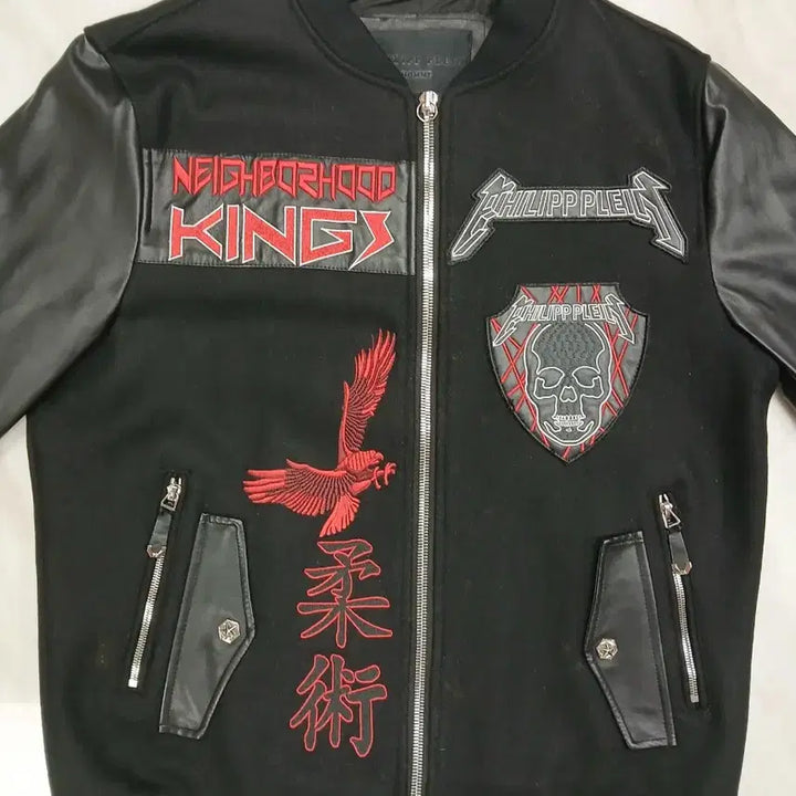 [BUNJANG] Philipp Plein Varsity Jacket XXL / [비싼겁니다 정품] 필립플레인 바시티 자켓 XXL 사이즈 {발망 아미리}