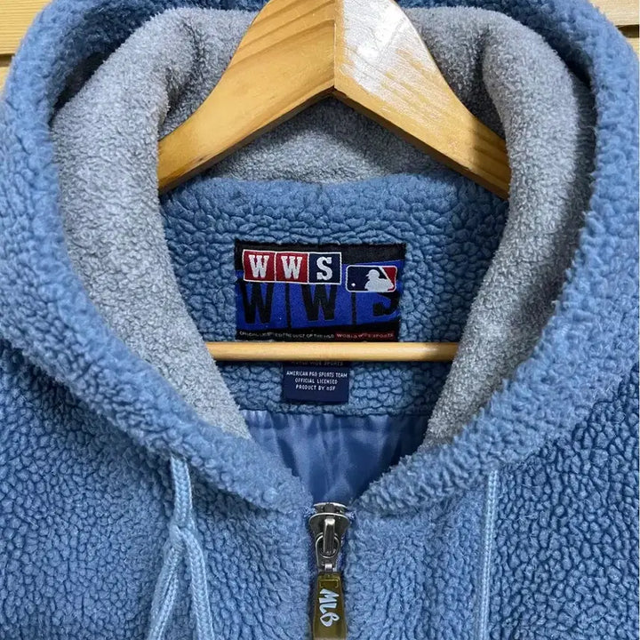 [BUNJANG] MLB Men's Fleece Zip-Up Jumper XL / MLB엠엘비 남성 후리스집업점퍼 XL110