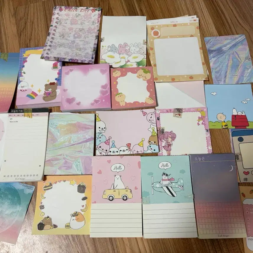 [BUNJANG] Memo Pad & Sticker Set / 다꾸 메모지, 스티커 세트