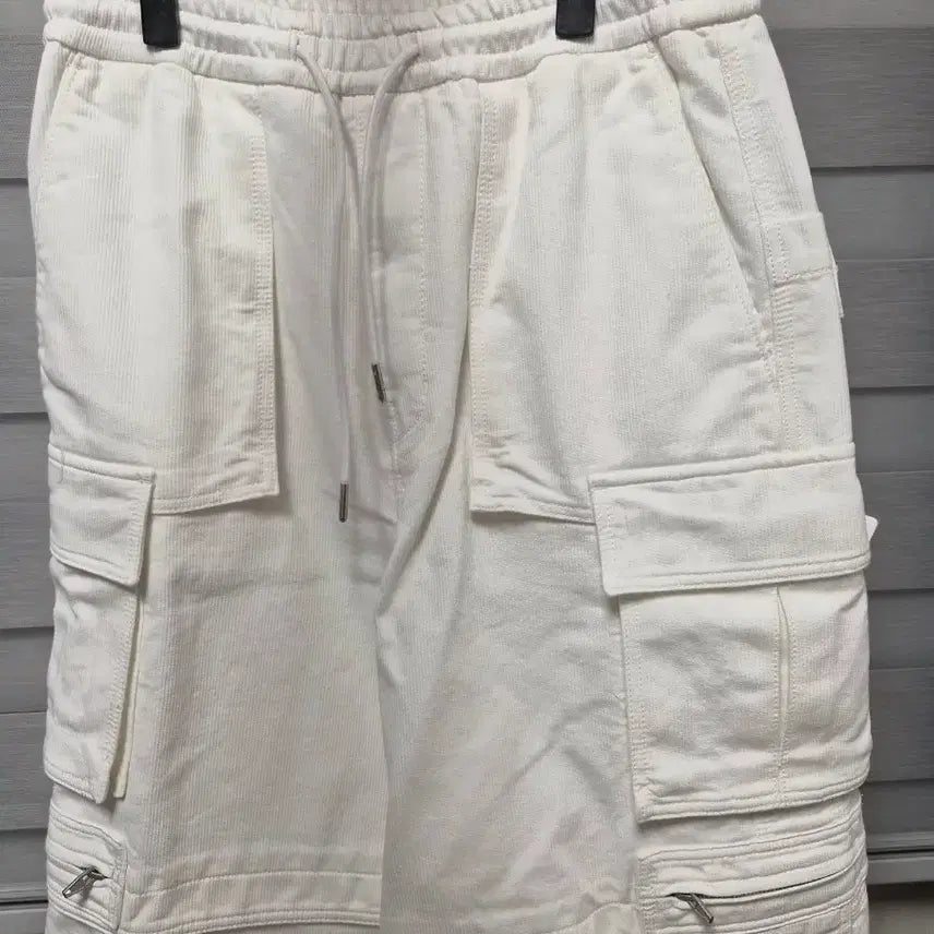 [BUNJANG] JunJie 25SS Bermuda Shorts (White) / 준지 25ss 피케 데님 버뮤다 화이트 44 새상품