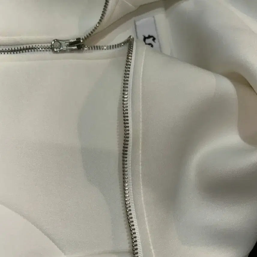 [BUNJANG] Leey White Crop Jacket / Leey 화이트 크롭 자켓