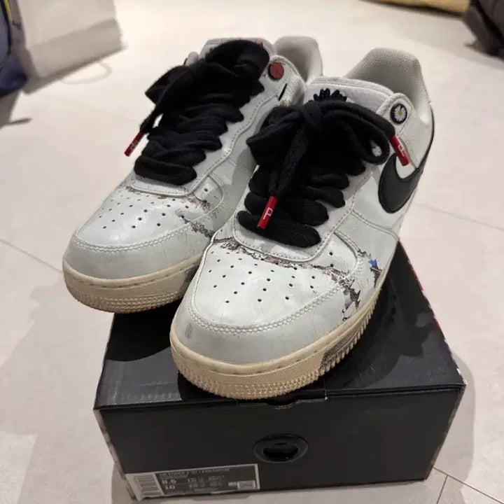 [BUNJANG] Nike Air Force 1 PEACEMINUSONE Paranoise 265 Sneakers / 나이키 에어포스 1 피스마이너스원(피마원) 파라노이즈 265