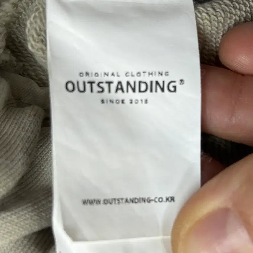[BUNJANG] Outstanding &amp; Co OAM Bending Strap Pants Beige / 아웃스탠딩앤코 OAM 밴딩 스트랩 팬츠 베이지